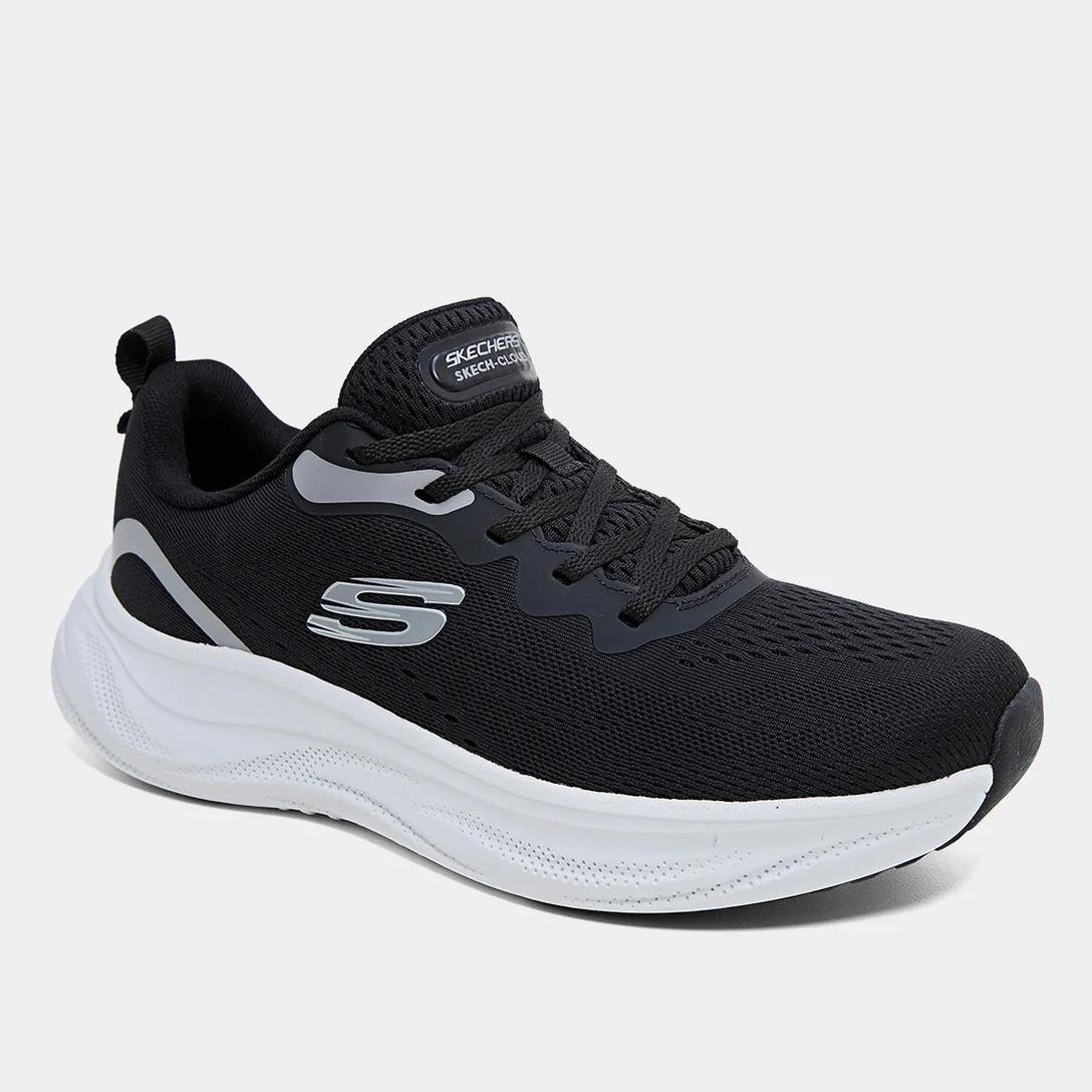 Tênis Skechers Cloud Preto 2