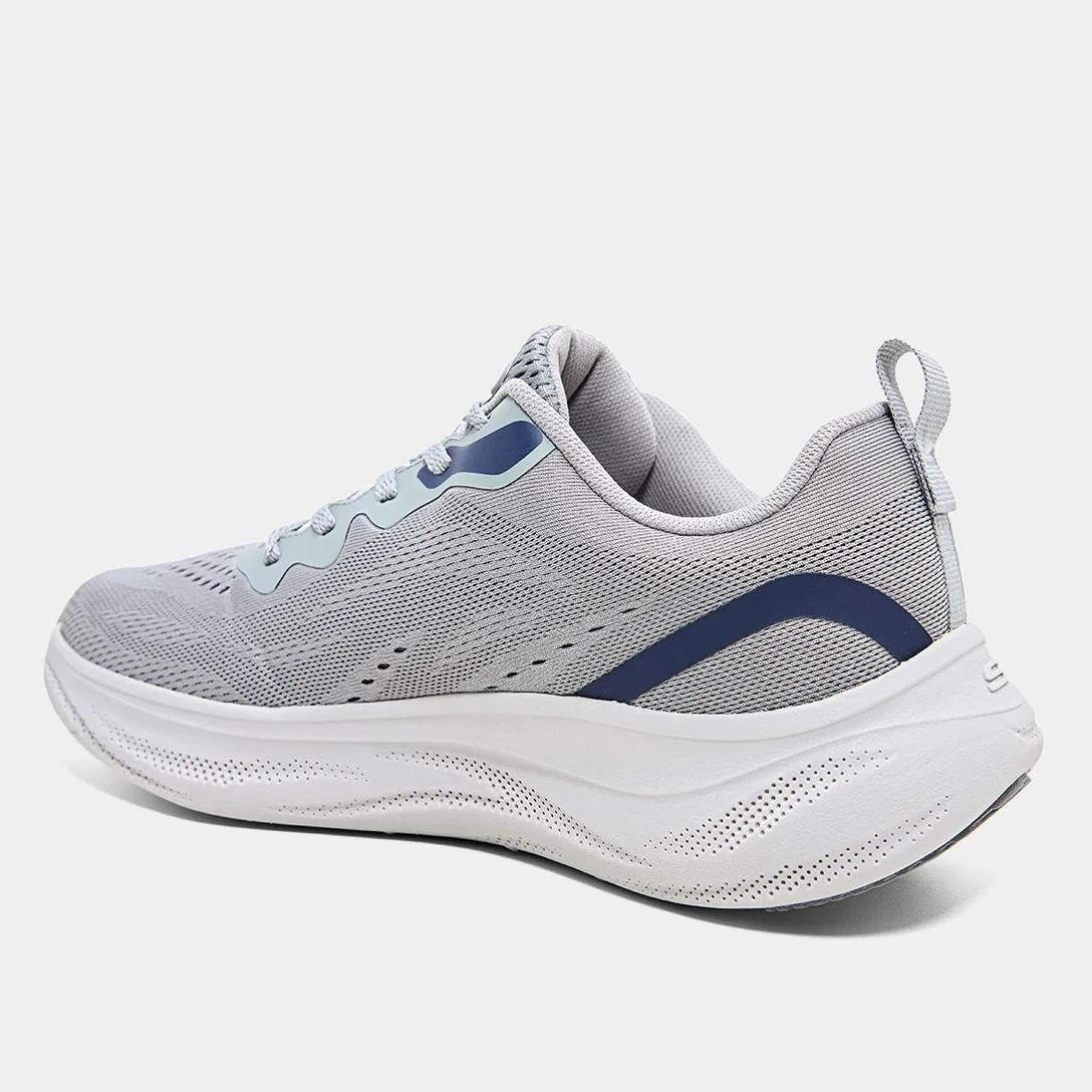 Tênis Skechers Cloud Azul/Cinza 3