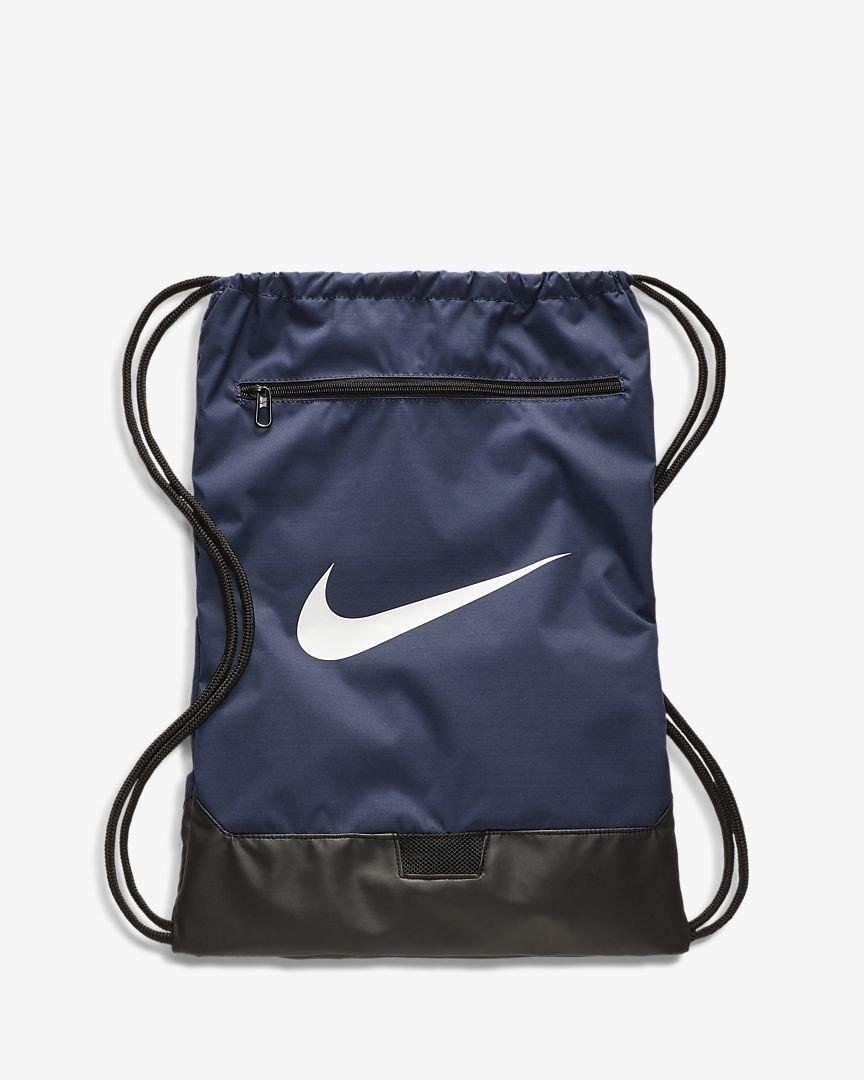 Mochila Nike Brasilia Training Gymsack 9L Azul/Preto 2