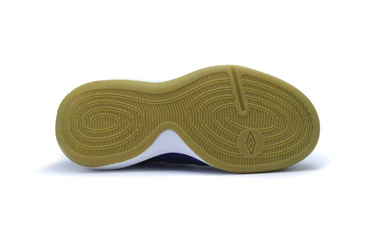 Chuteira  Futsal Umbro Ultimate Jr Azul/Preto 4