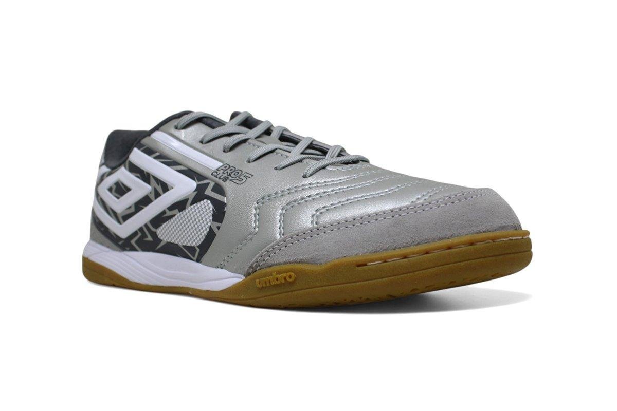 Chuteira Futsal Umbro Pro 5 Bump Club Cinza 2