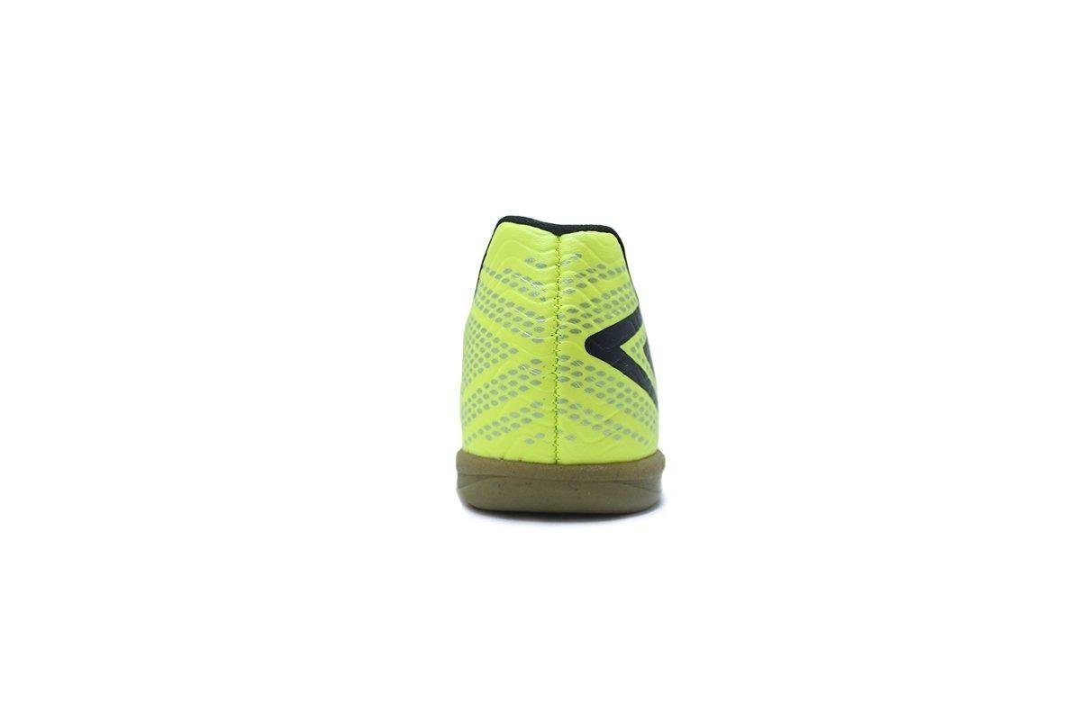 Chuteira Futsal Umbro Ultraskin Jr Infantil Verde/Preto 3