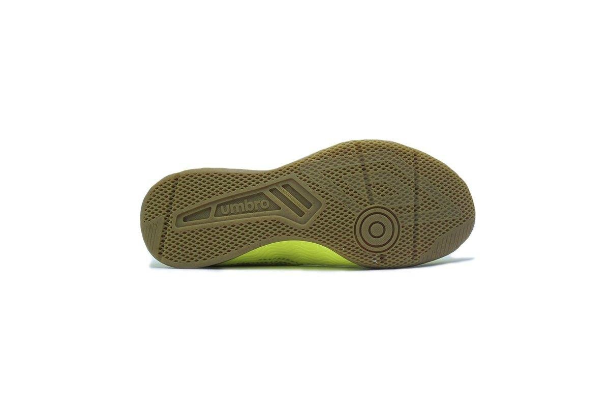 Chuteira Futsal Umbro Ultraskin Jr Infantil Verde/Preto 4