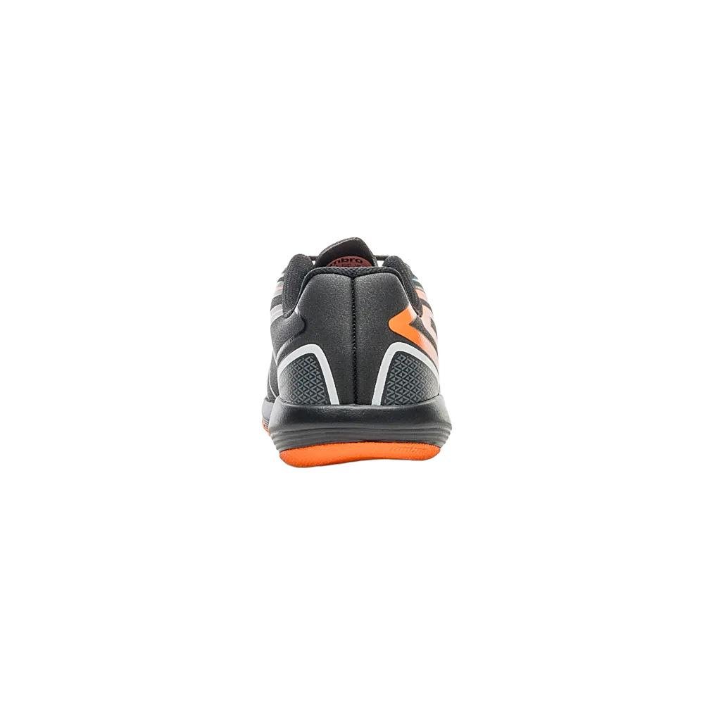 Chuteira Futsal Umbro Pro 5 Jr Preto/Azul 6