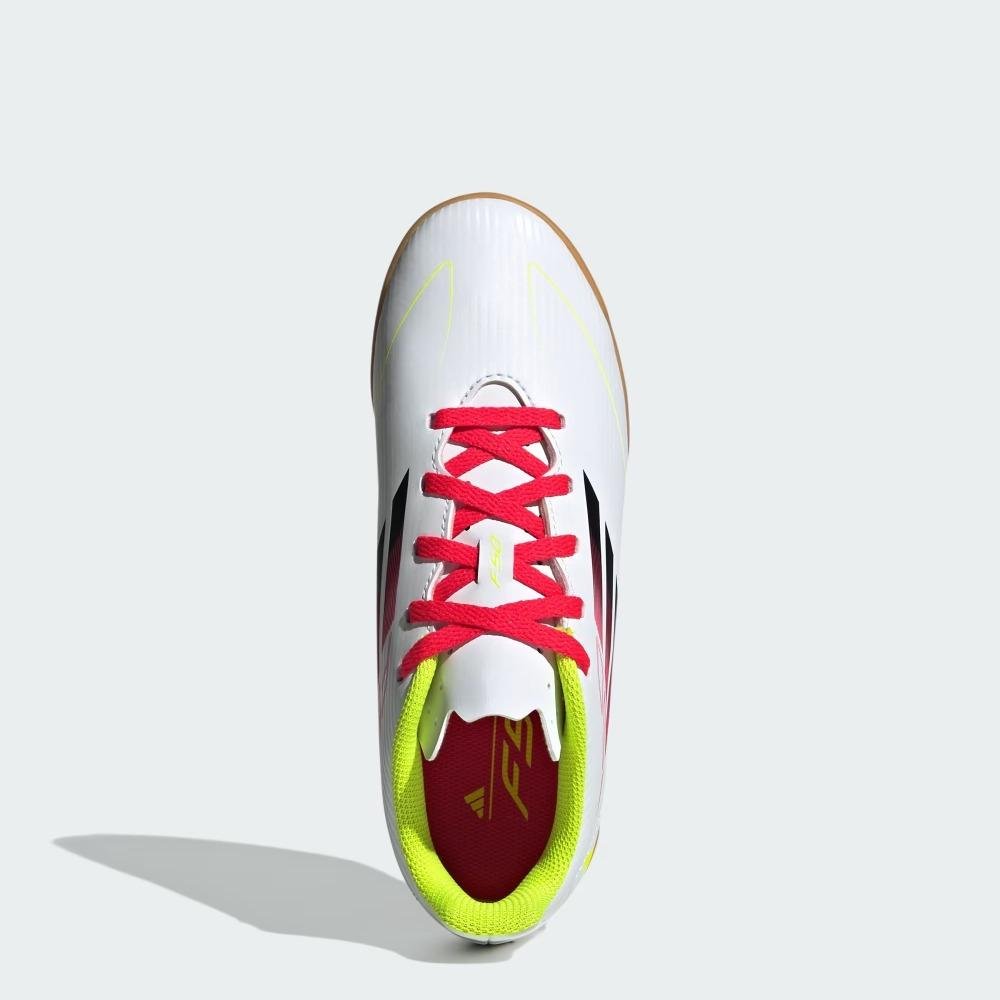 Chuteira Futsal Adidas F50 Branco/Vermelho 3