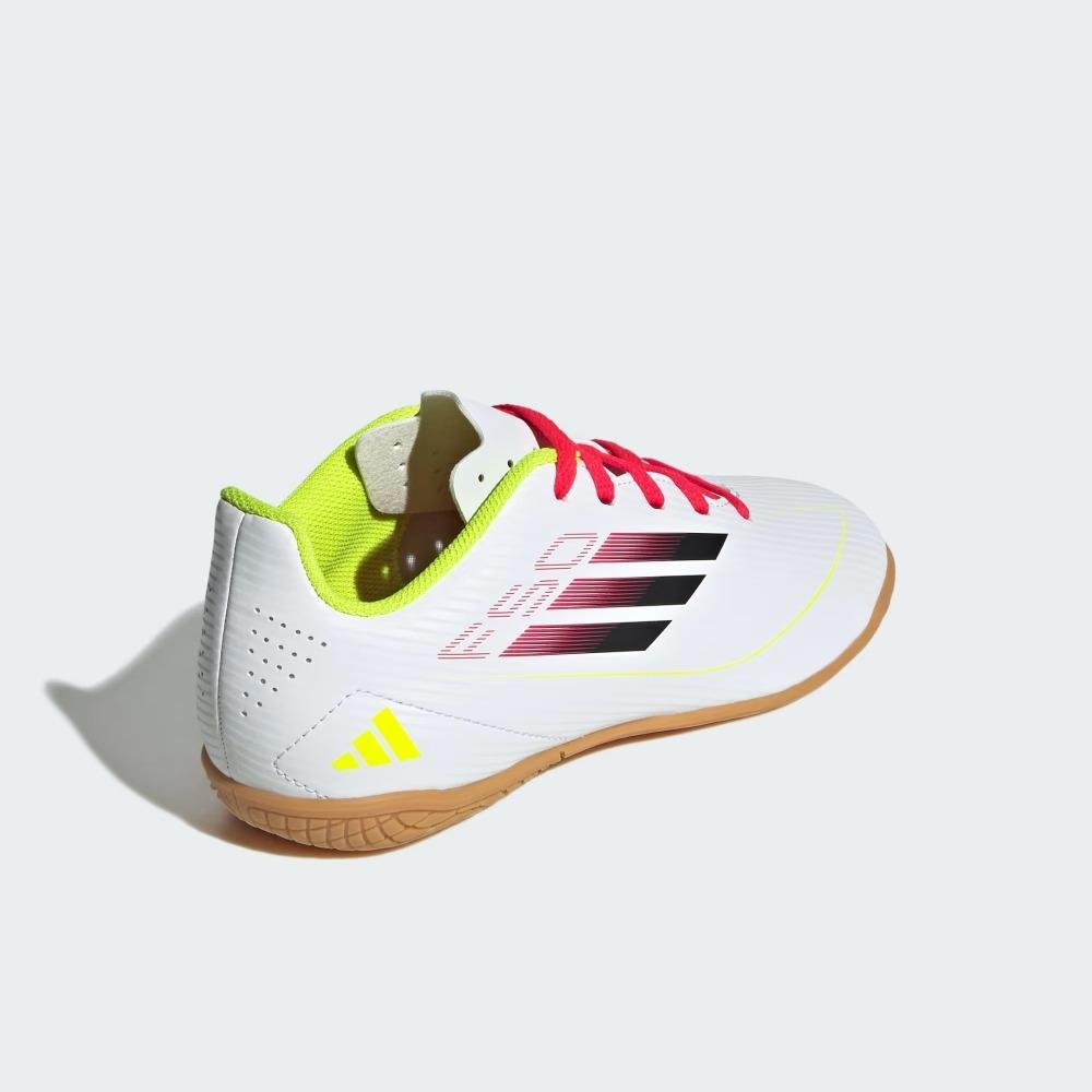 Chuteira Futsal Adidas F50 Branco/Vermelho 6