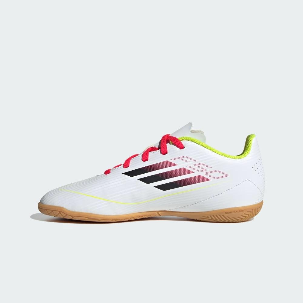 Chuteira Futsal Adidas F50 Branco/Vermelho 7