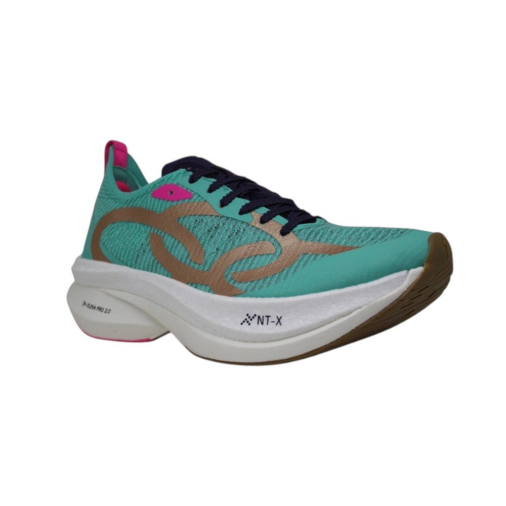 Tênis Olympikus Corre Grafeno 3 Verde/Rosa 2