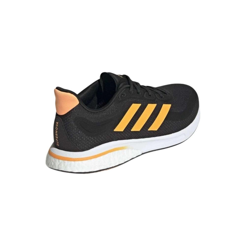 Tênis Adidas Supernova Boost Preto/Laranja 2