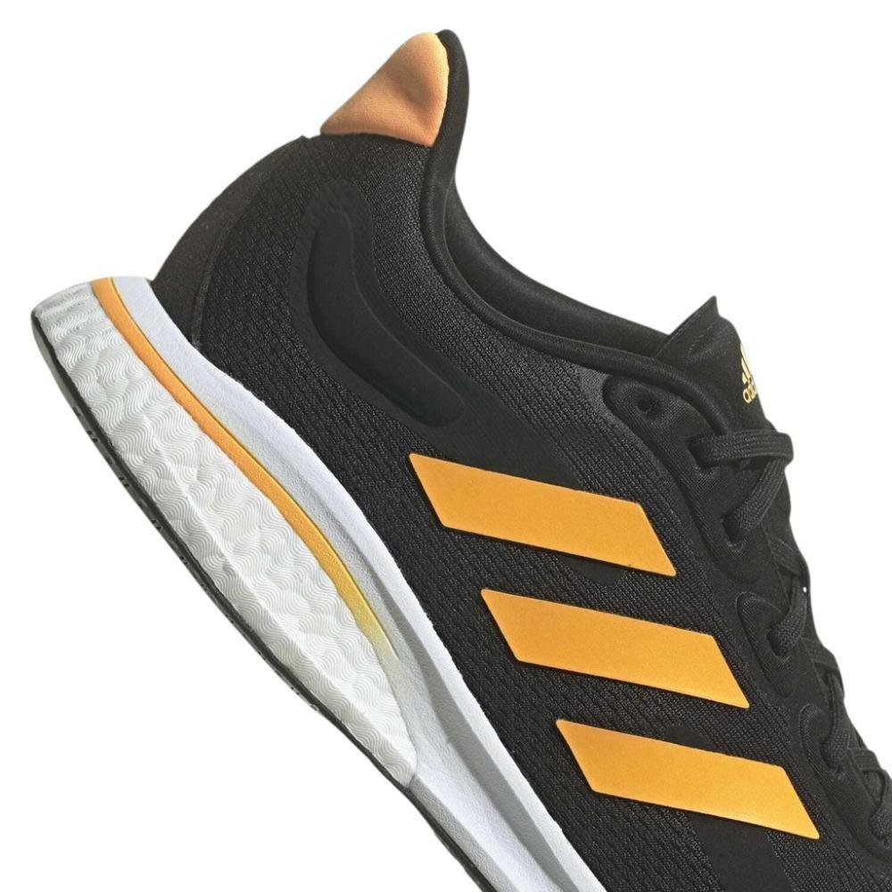 Tênis Adidas Supernova Boost Preto/Laranja 7
