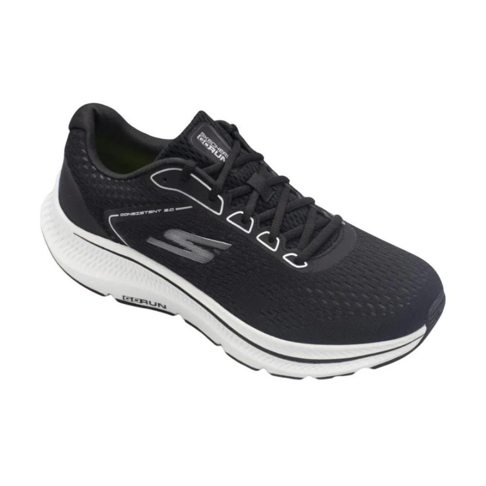 Tênis Skechers Go Run Consistent 2.0 Mile Preto 2