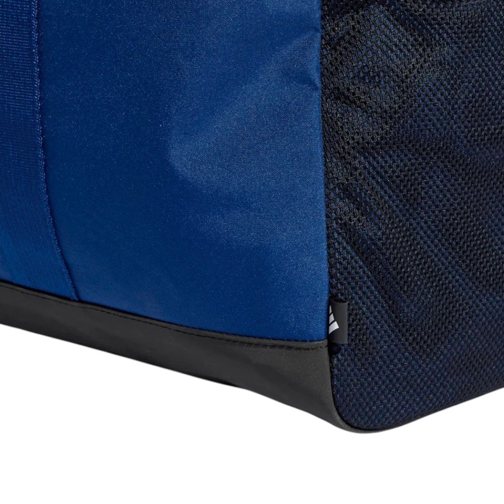 Bolsa Adidas Duffel Linear Média Preto/Azul 6