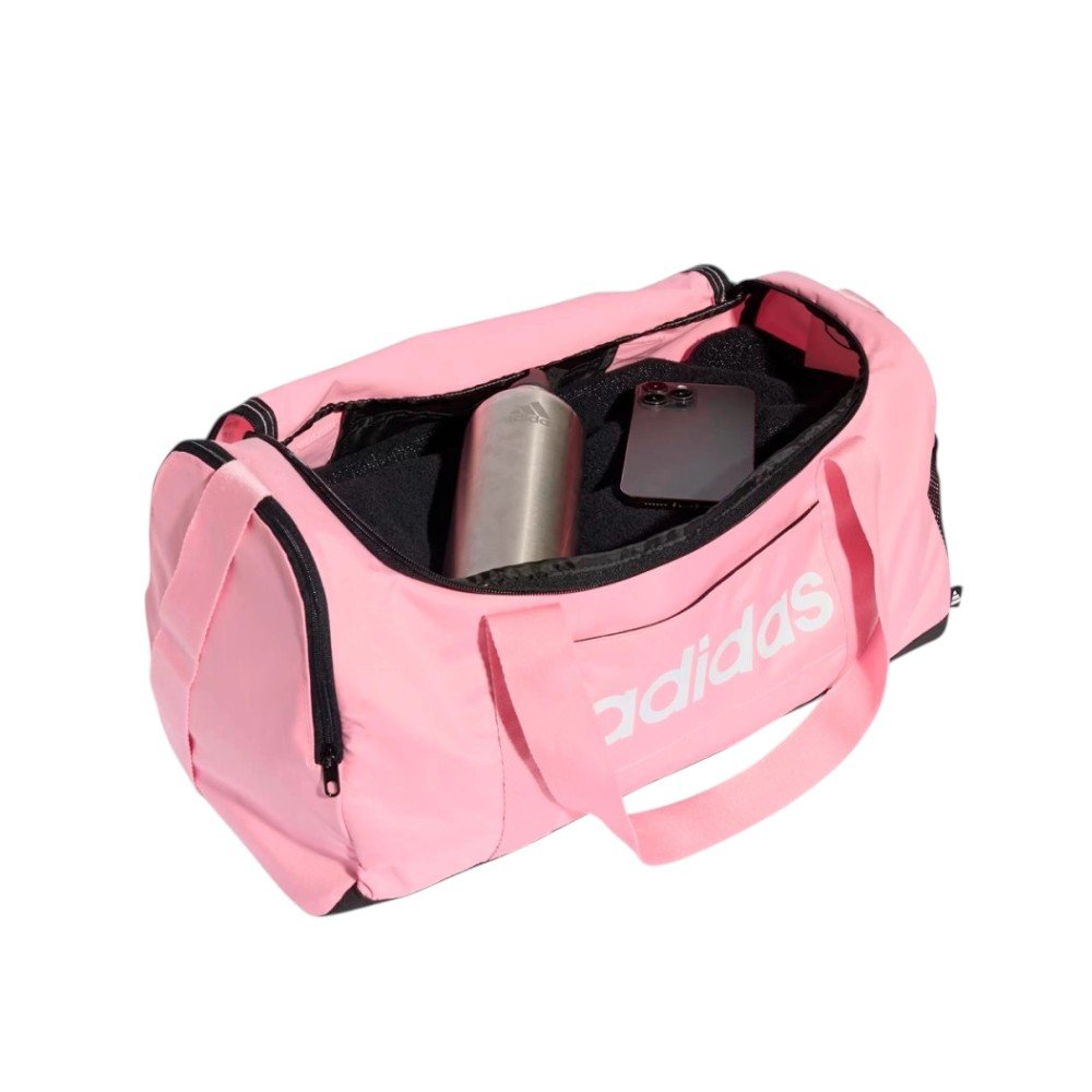 Bolsa Adidas Duffel Linear Rosa 4