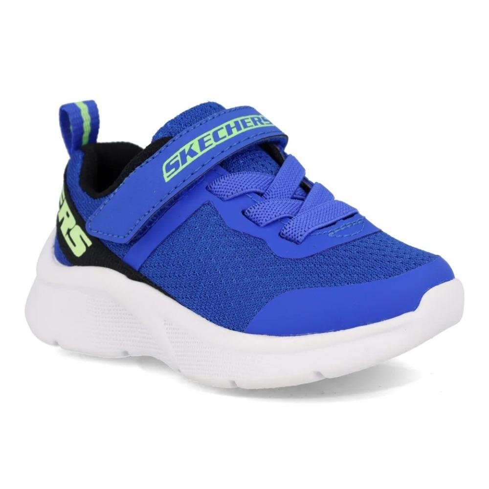 Tenis Skechers Microspec Go Planet Azul 2