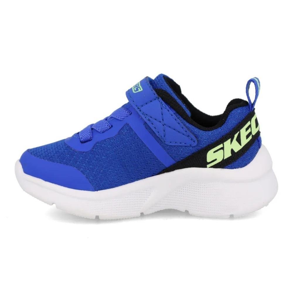 Tenis Skechers Microspec Go Planet Azul 4