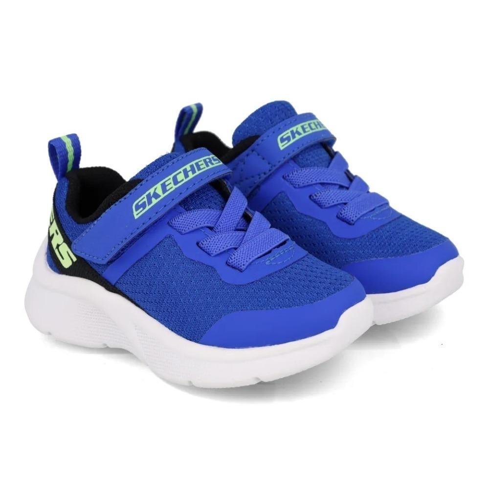 Tenis Skechers Microspec Go Planet Azul 5