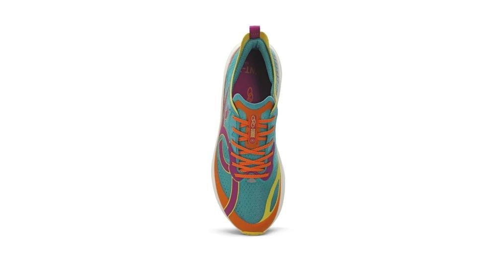 Tênis Olympikus Corre 4 Azul/Laranja 4