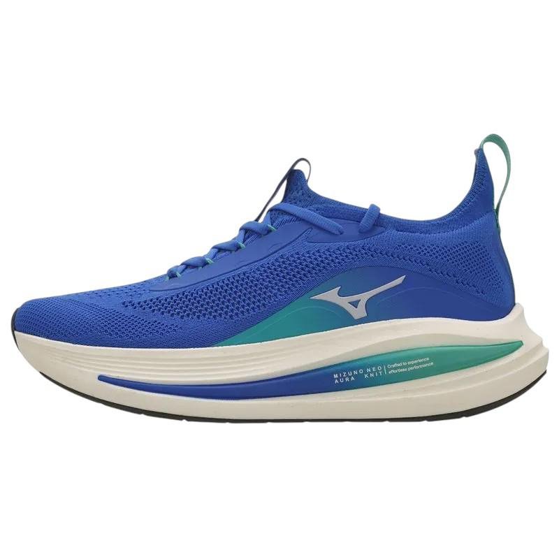 Tênis Mizuno Neo Aura Knit Azul/Verde 5