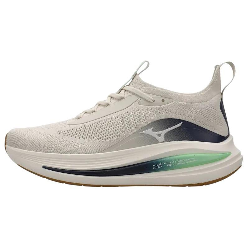 Tênis Mizuno Neo Aura Knit Branco/Azul 4