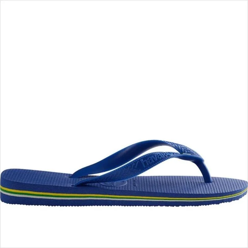 Chinelo Havaianas Brasil Logo Azul 3