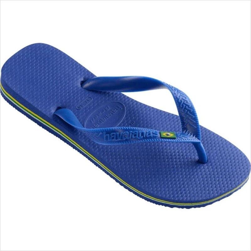 Chinelo Havaianas Brasil Logo Azul 4
