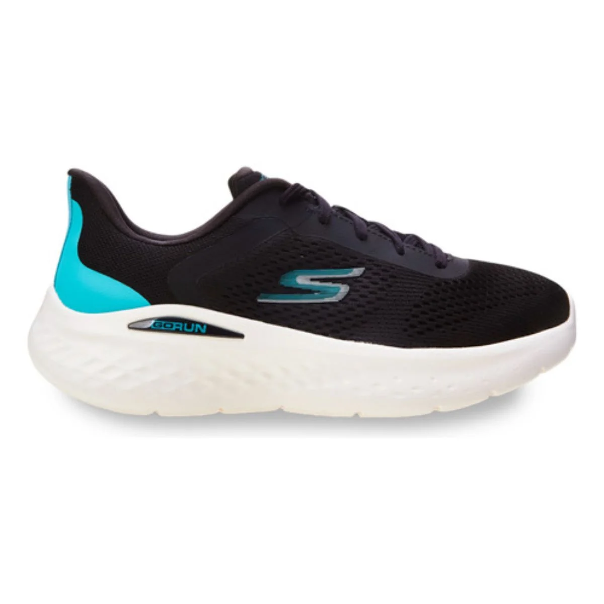 Tênis Esportivo Feminino Skechers Go Run Lite 896313 Preto Preto