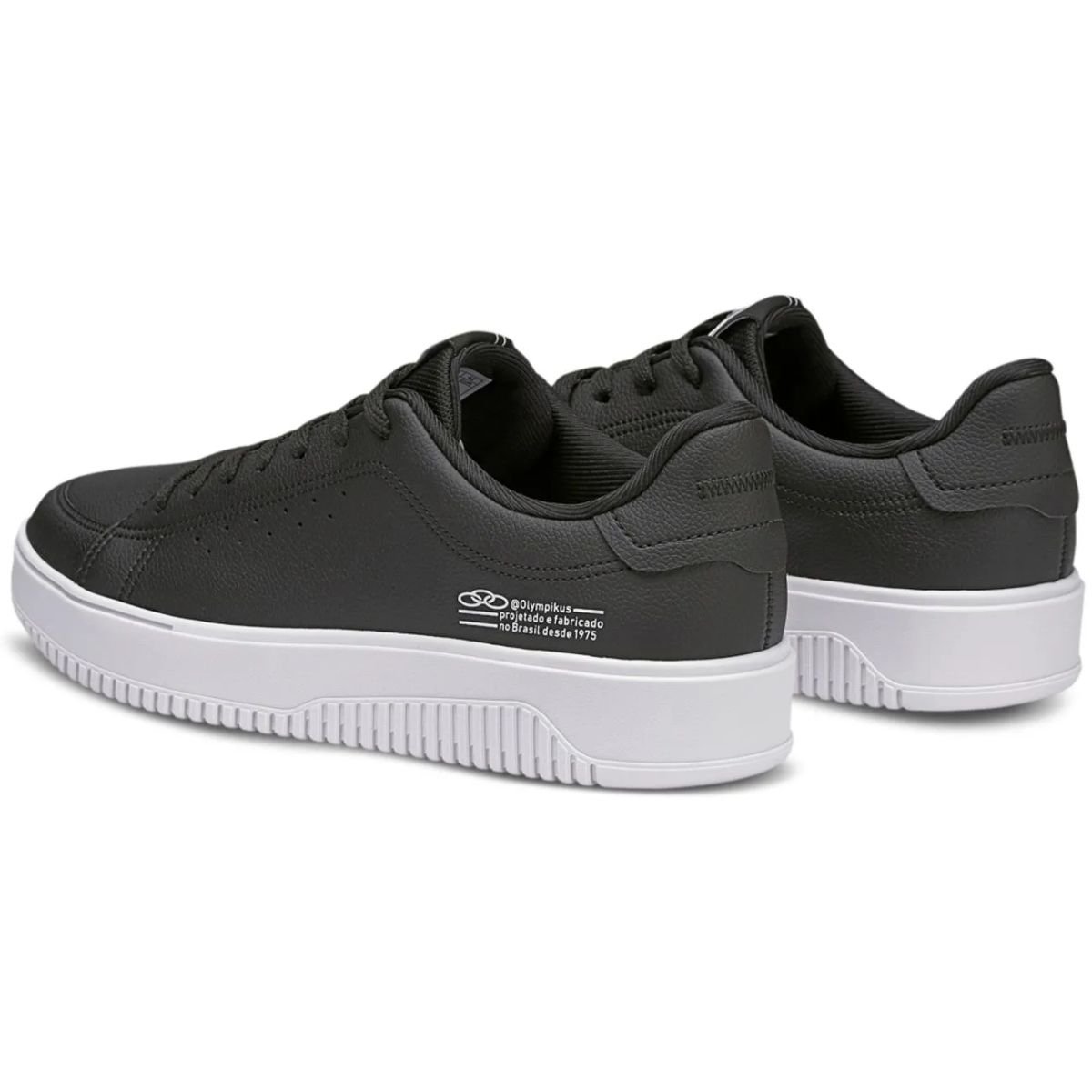 Tênis Casual Masculino Olympikus ErosP Preto Preto 4