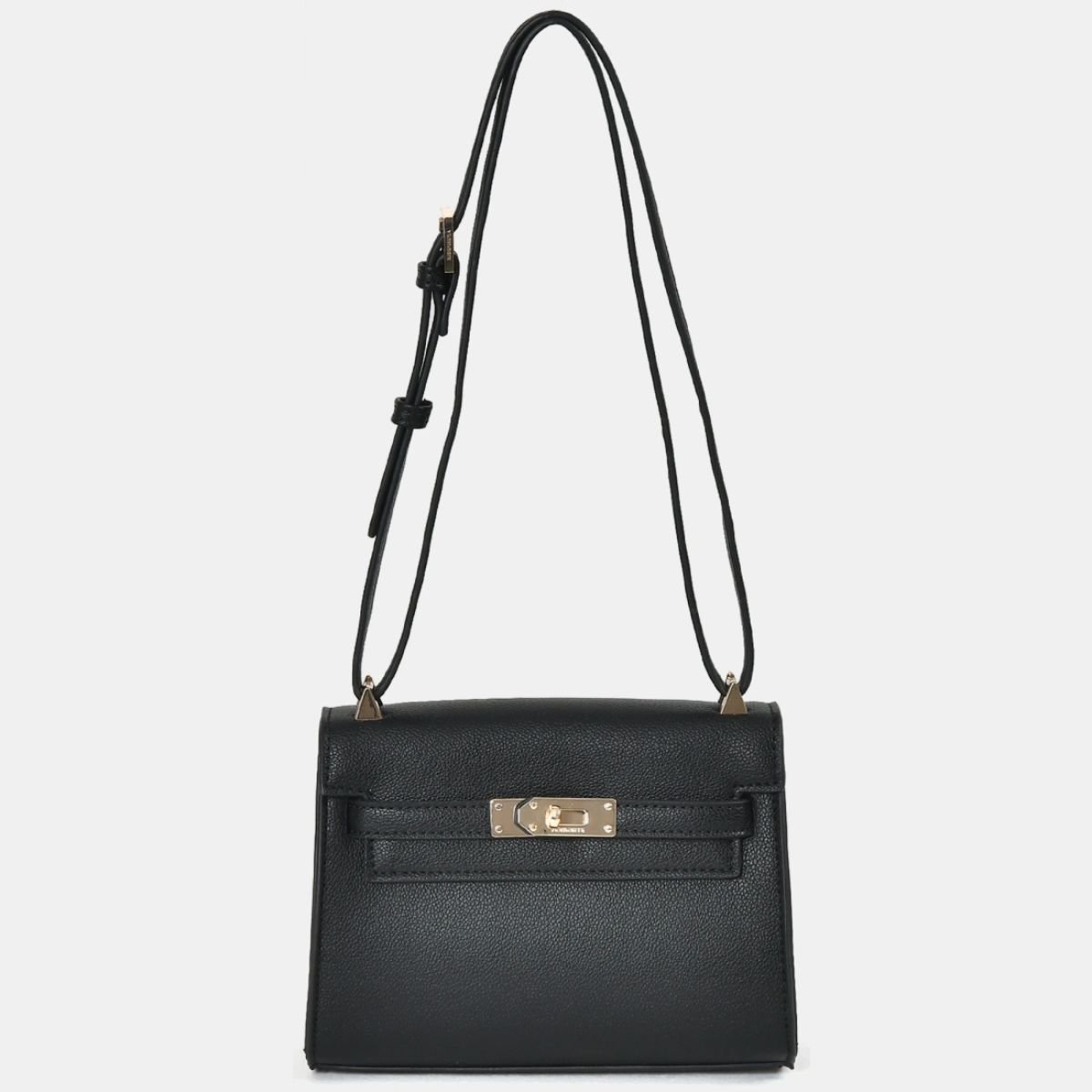 Bolsa Tote Feminina Via Marte B1-207 Preto Preto 4