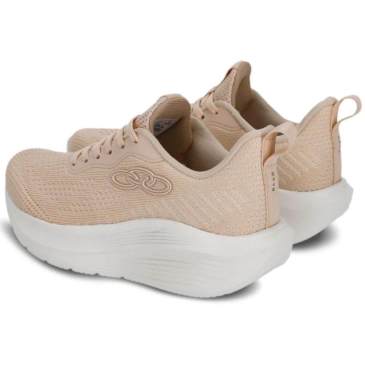 Tênis Esportivo Feminino Olympikus Rayo Rose Rosé 4