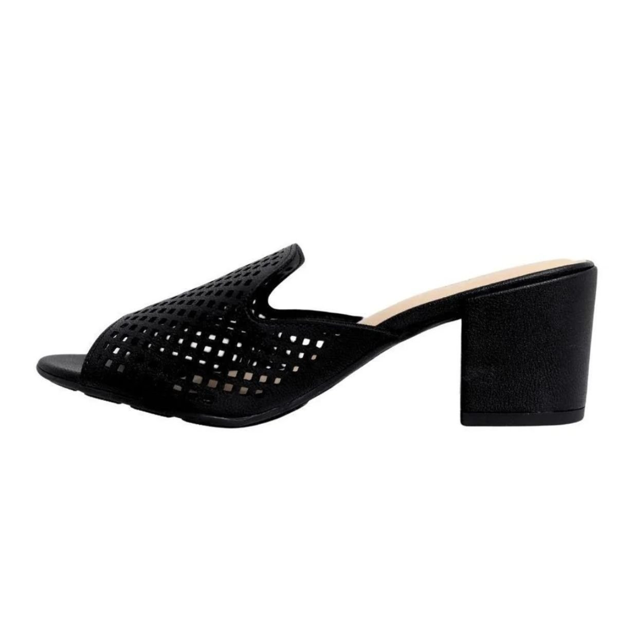 Tamanco Feminino Salto Bloco Modare Ultra Conforto 7109475 Preto Preto 3