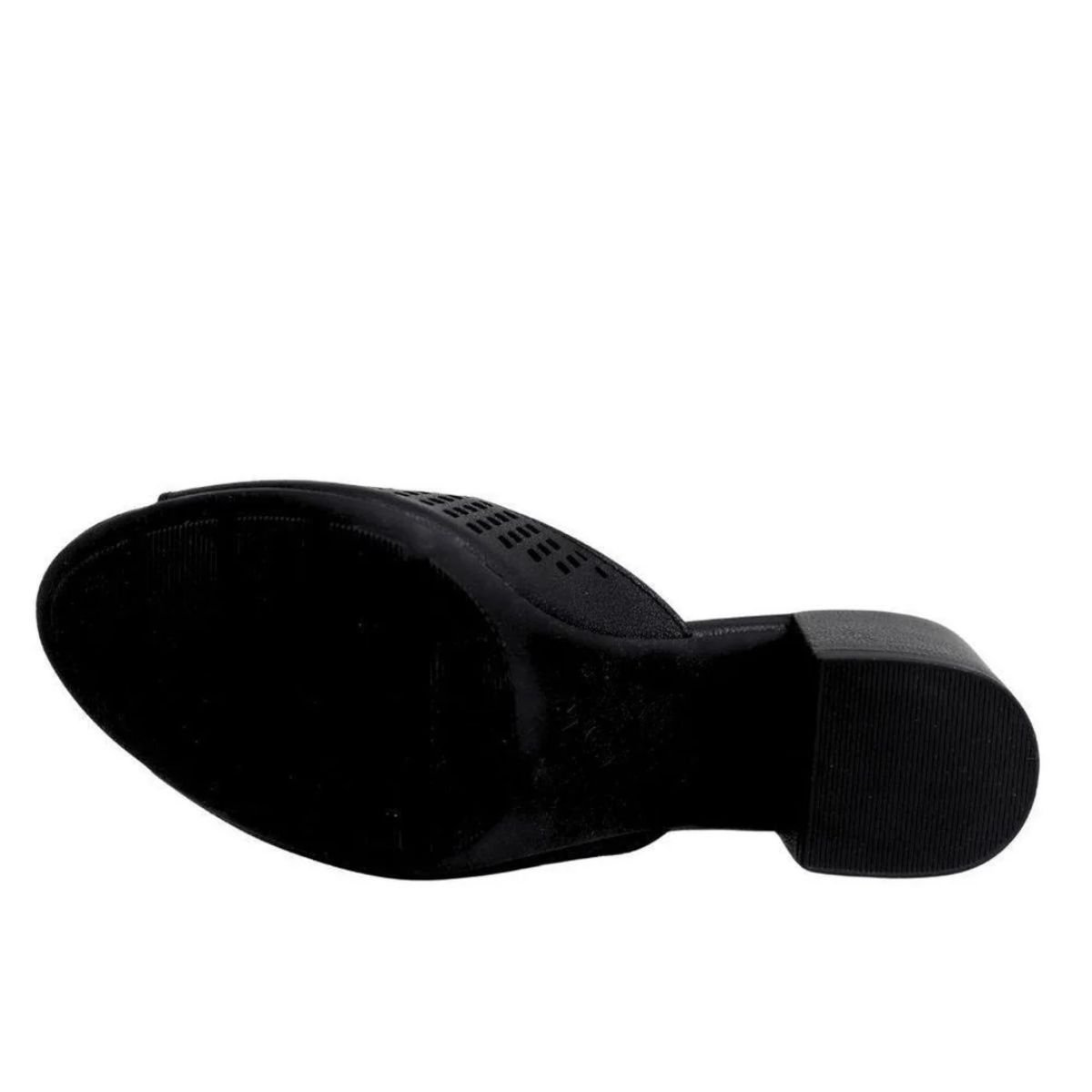 Tamanco Feminino Salto Bloco Modare Ultra Conforto 7109475 Preto Preto 4