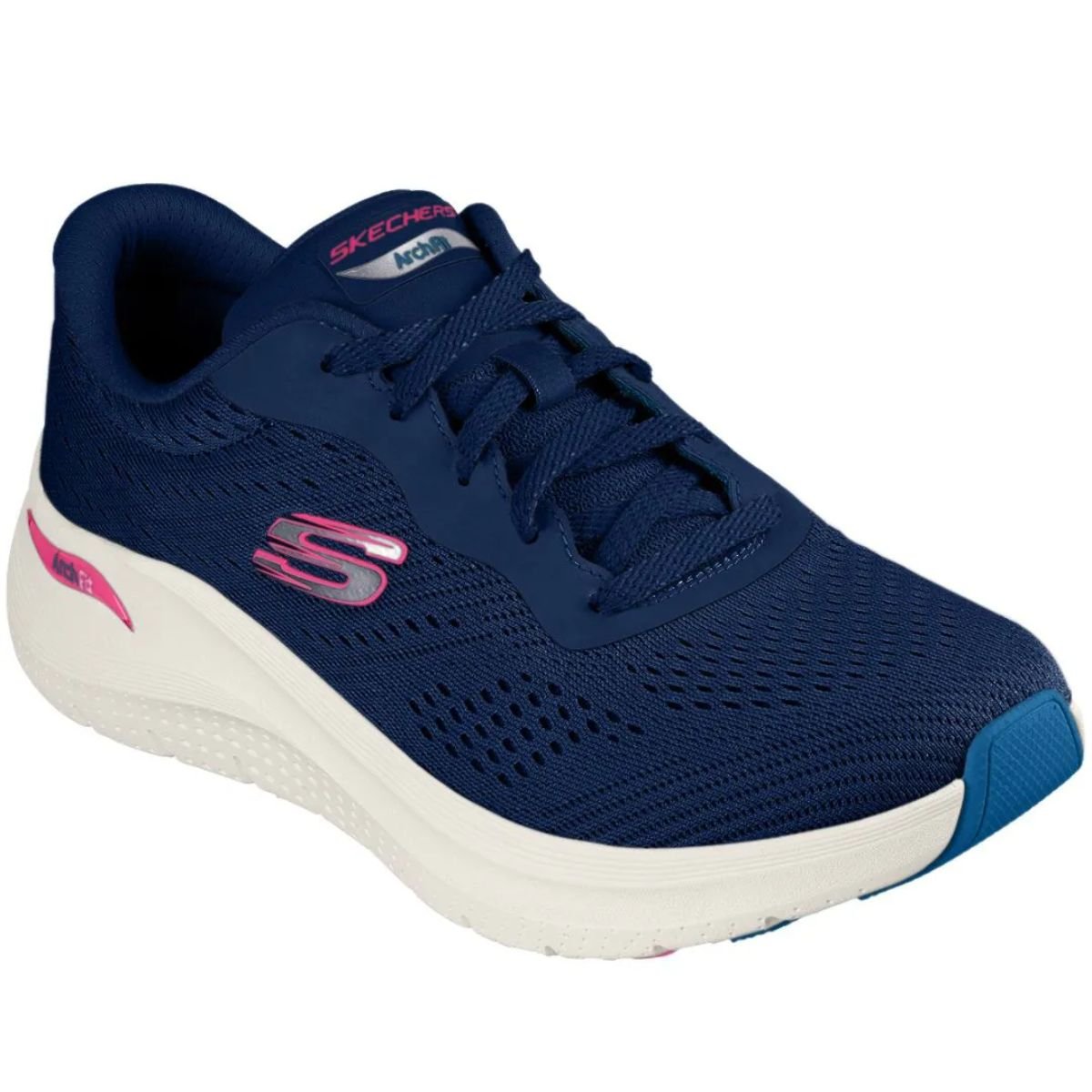 Tênis Feminino Esportivo Corrida Skechers Arch Fit 2.0 150051 Marinho Marinho 2