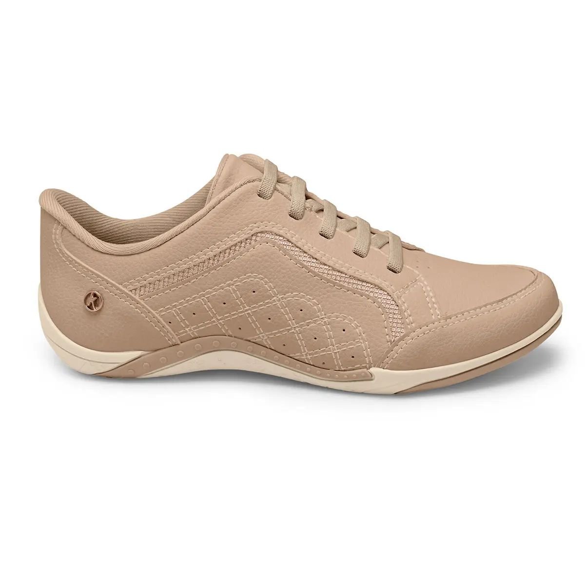Tênis Calce fácil Kolosh C1299A Bege