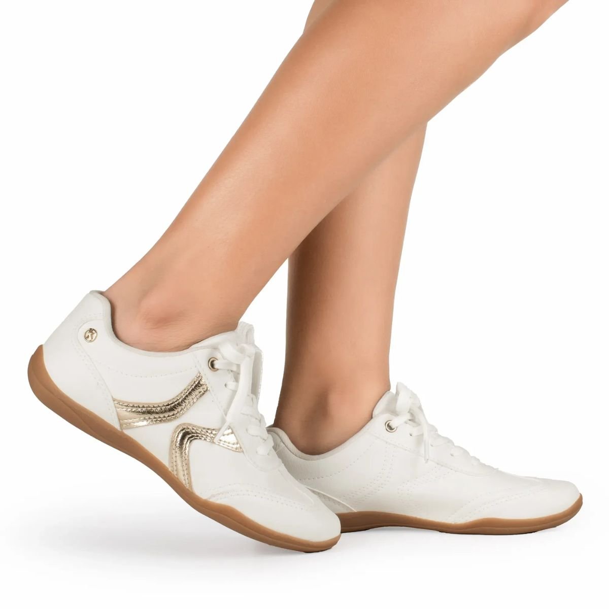 Tênis Feminino casual Kolosh C4065 Branco Branco 7