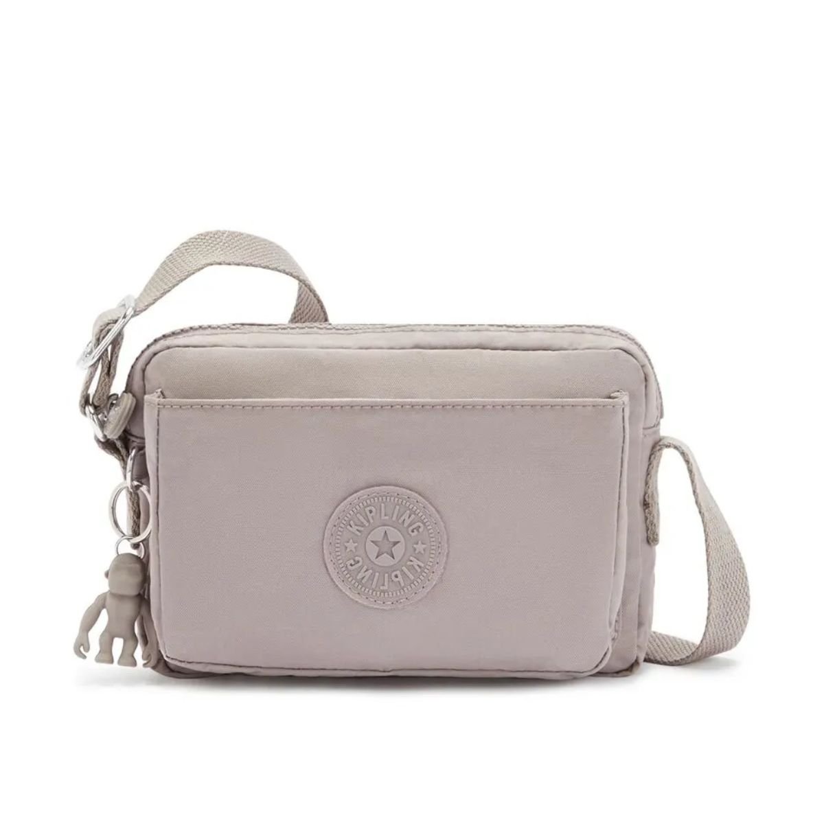 Bolsa Feminina Kipling Abanu I420889L Cinza