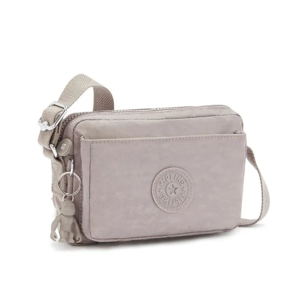 Bolsa Feminina Kipling Abanu I420889L Cinza Cinza 2