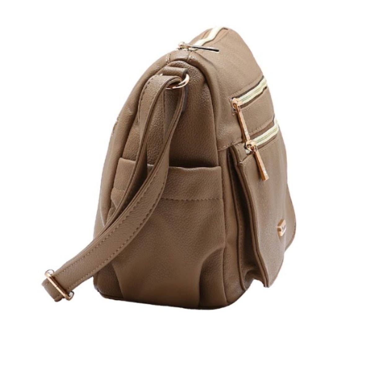 Bolsa Feminina Chenson Transversal 84921 Bege Bege 2