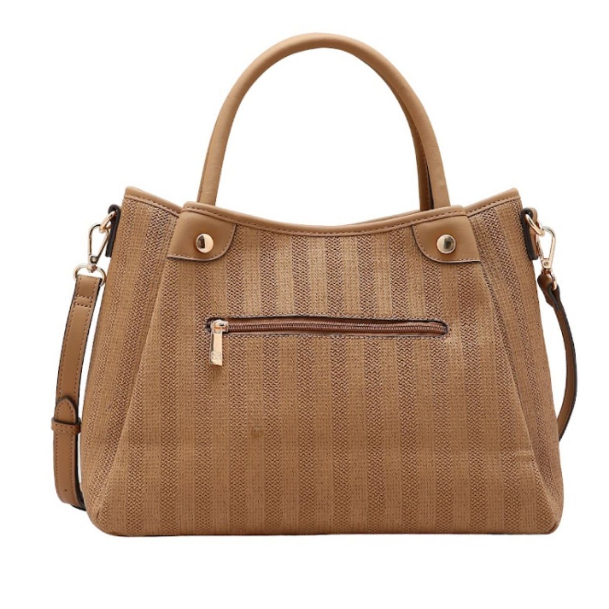 Bolsa Feminina Chenson Tressê Elegance 85276 Marrom Marrom 3