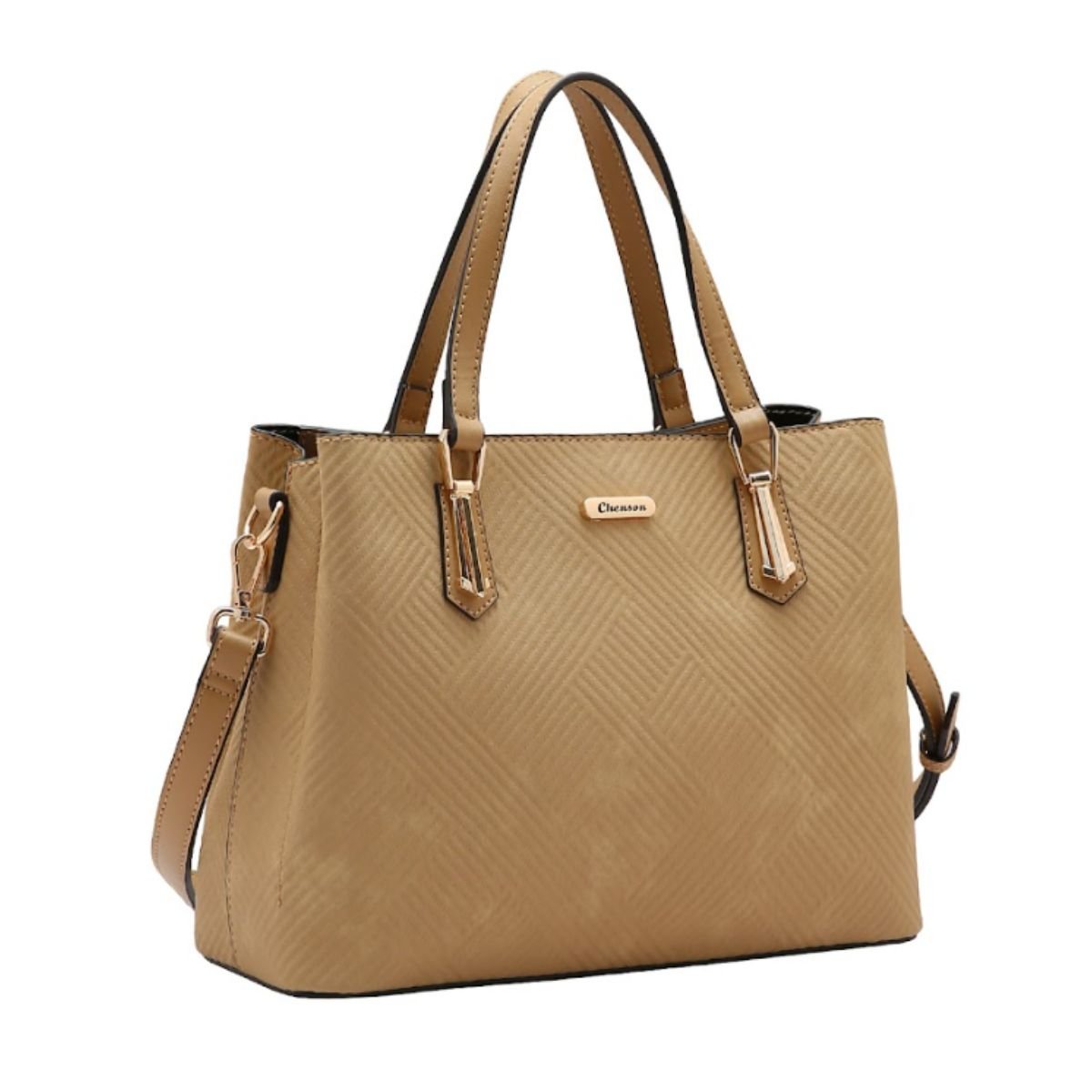 Bolsa Feminina Chenson Clássico Soft 85310 Bege