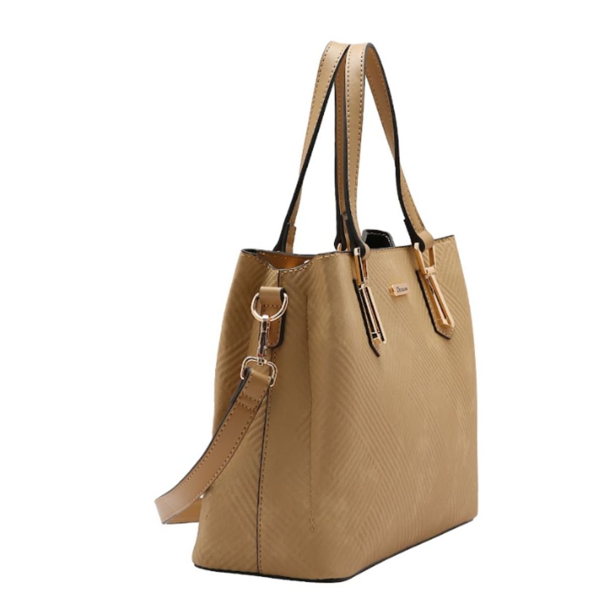 Bolsa Feminina Chenson Clássico Soft 85310 Bege Bege 2