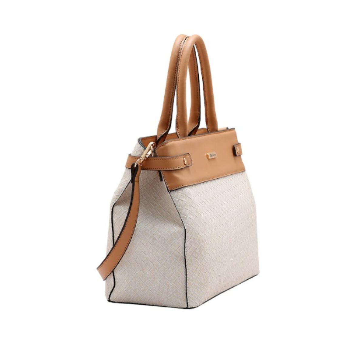 Bolsa Feminina Chenson Contrastes 85325 Bege Bege 2