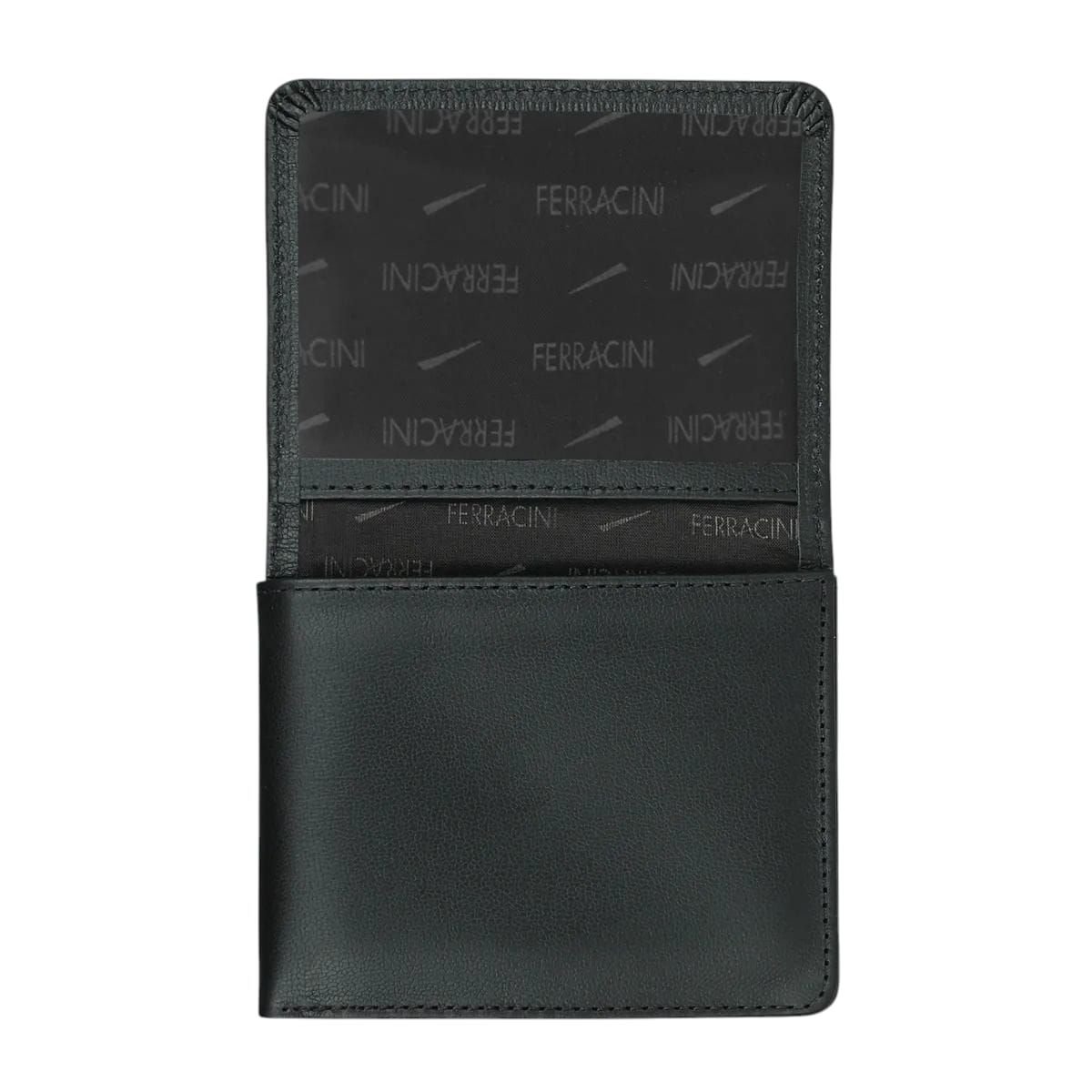 Carteira Masculina em Couro Ferracini CF377A Preto Preto 3