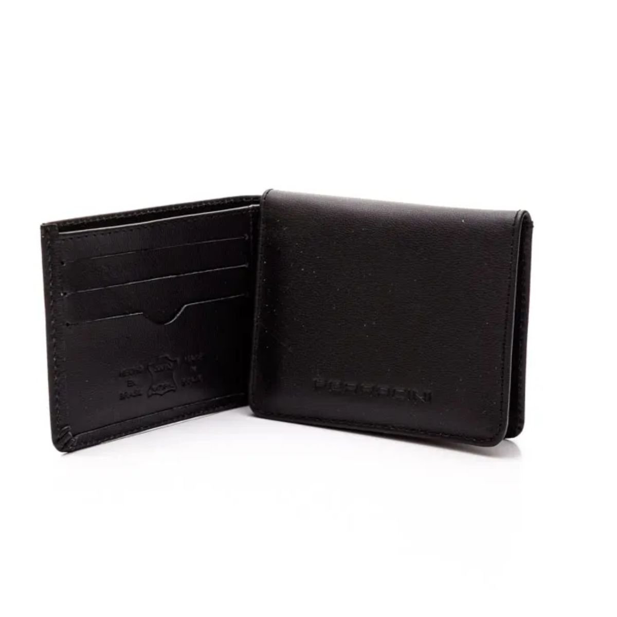 Carteira Masculina em Couro Ferracini CF377A Preto Preto 4