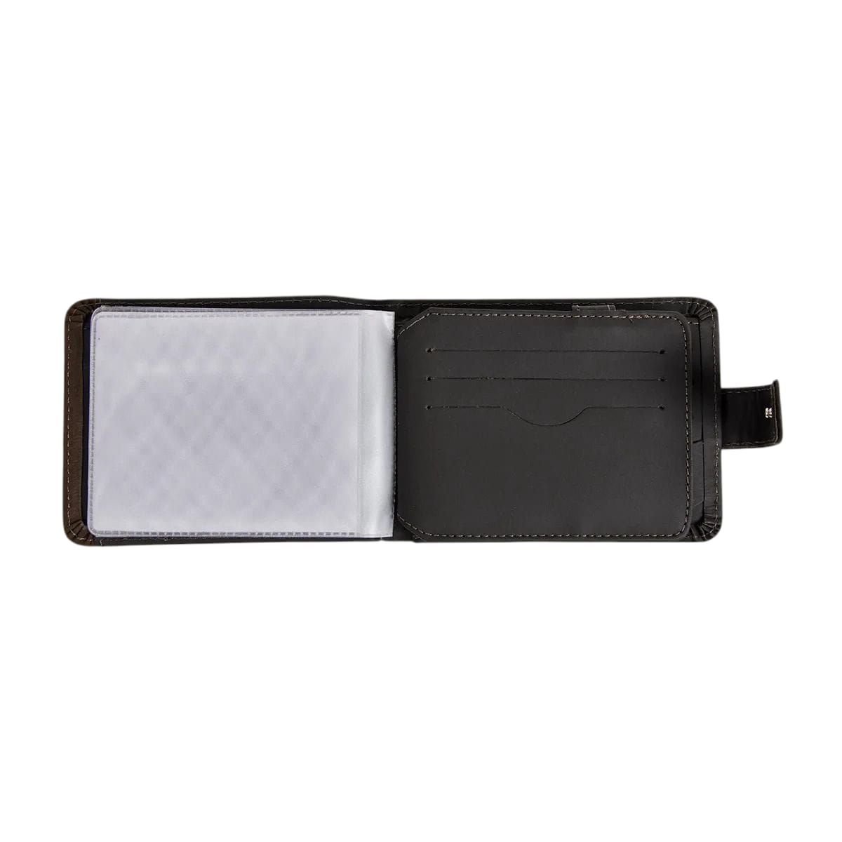 Carteira Masculina em Couro Ferracini CFB005B Marrom Marrom 4