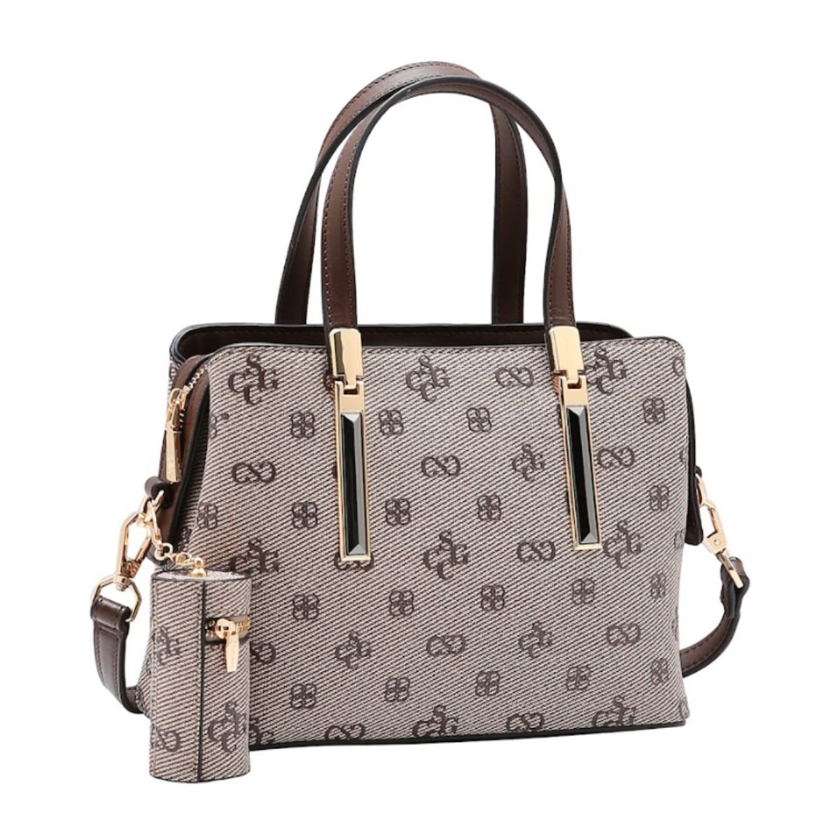 Bolsa Chenson Monograma Atemporal 85419 Marrom