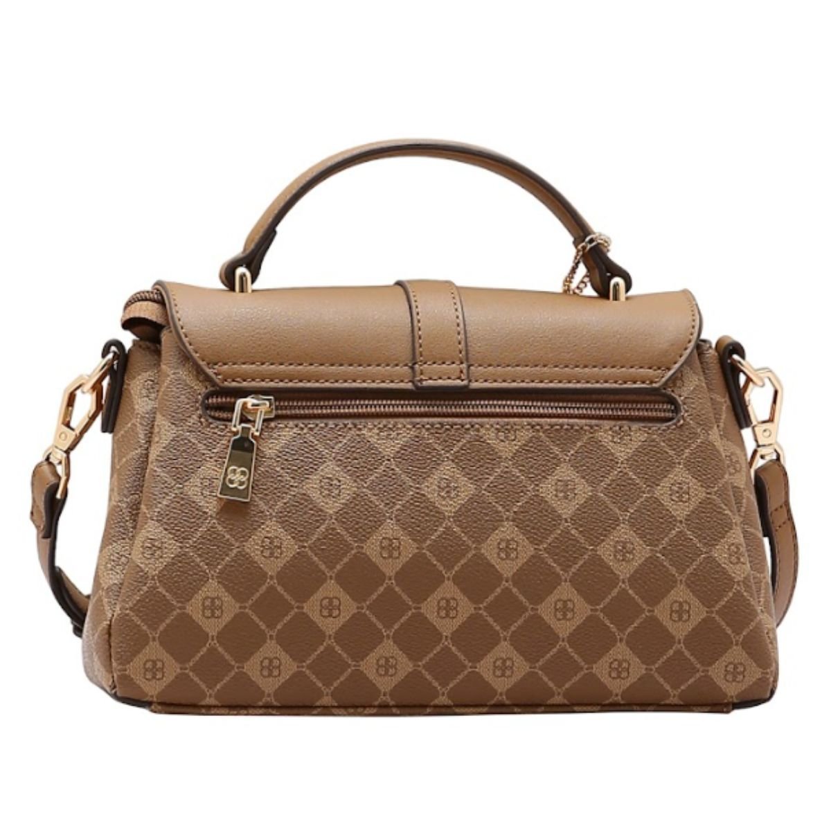 Bolsa Chenson Monograma Elemento Gráfico 85389 Bege Bege 3