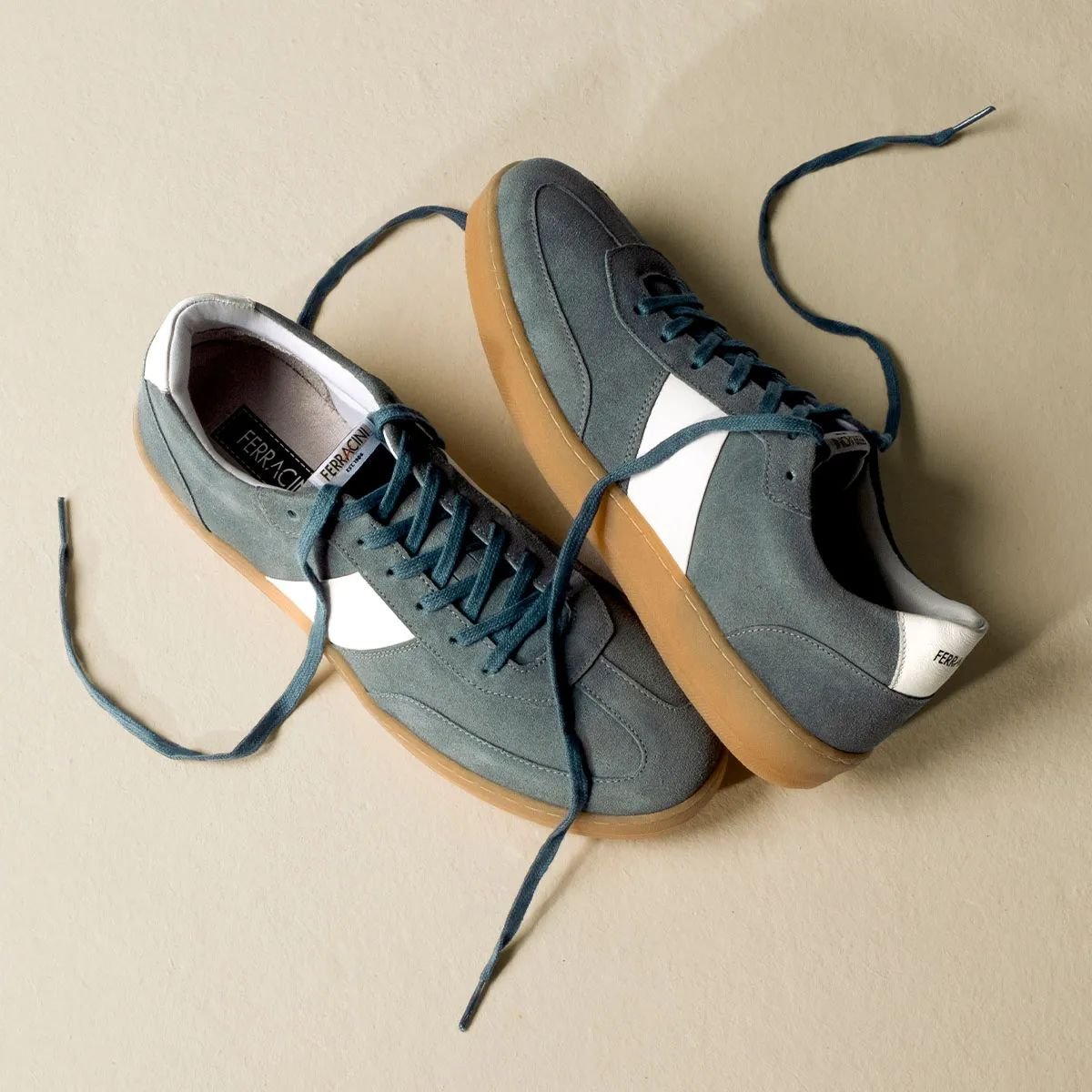 Sapatênis Masculino Camurça Ferracini 7583710G Azul Azul 5