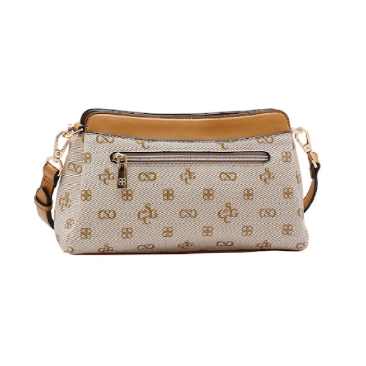 Bolsa Chenson Monograma Atemporal 85416 Bege Bege 4