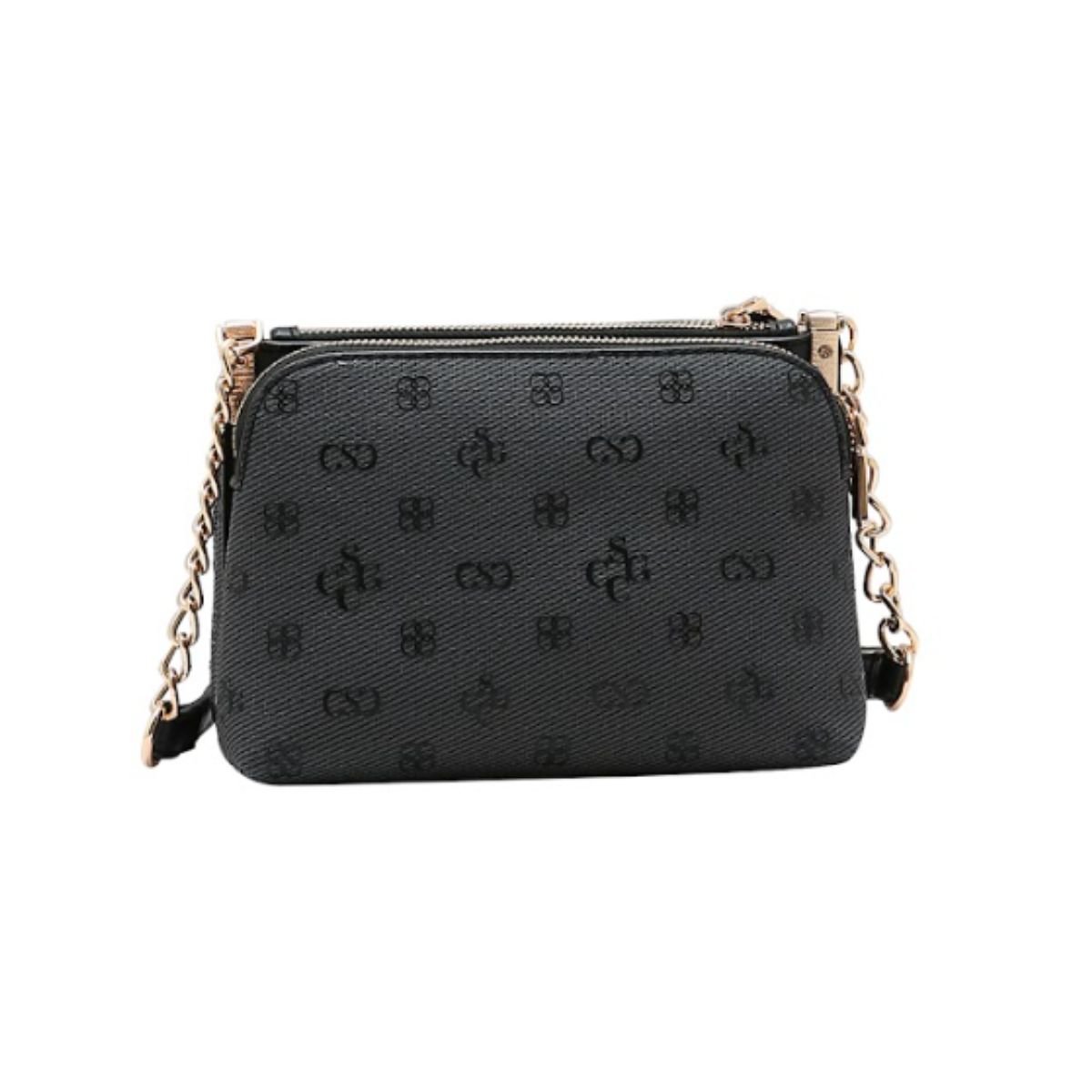 Bolsa Chenson Monograma Atemporal 85417 Preto Preto 3