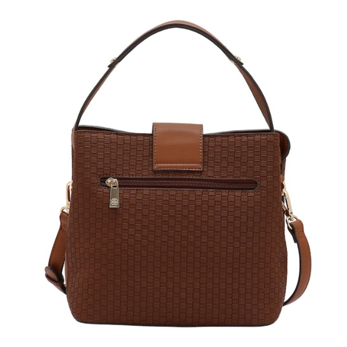 Bolsa Feminina Chenson Duo Colors 85264 Marrom Marrom 3